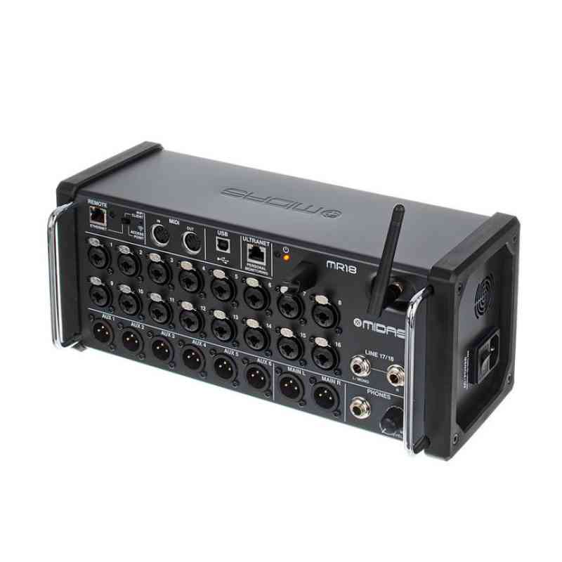 mmm..mmm Mixer Digital MIDAS MR-18 - Mundo Musical
